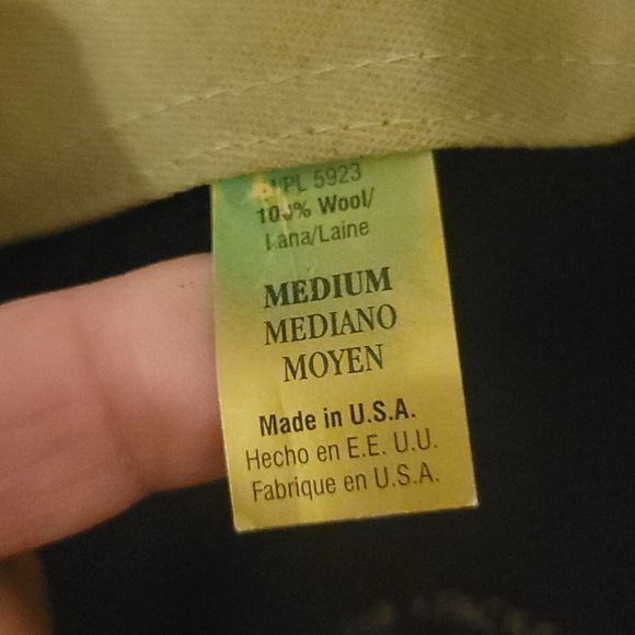 London fog Hat 100% wool made in USA in great Condition - Picture 6 of 8